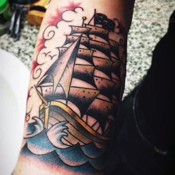 tatuaje barco 163