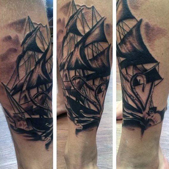 tatuaje barco 169