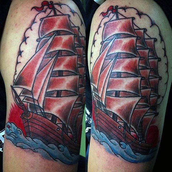 tatuaje barco 175