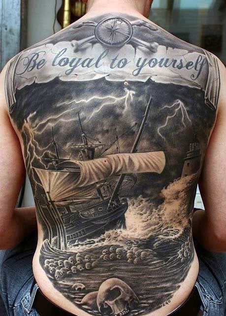 tatuaje barco 25