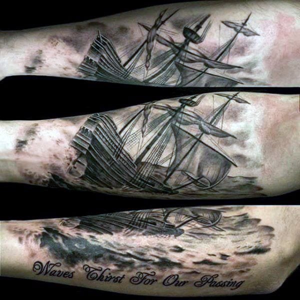 tatuaje barco 52