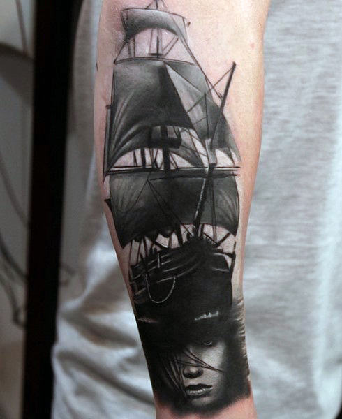tatuaje barco 58