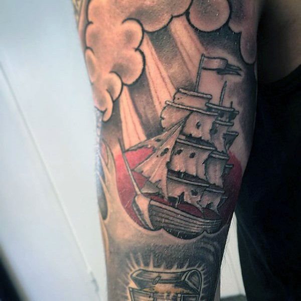 tatuaje barco 70