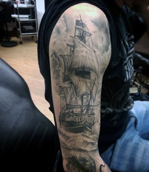 tatuaje barco 73