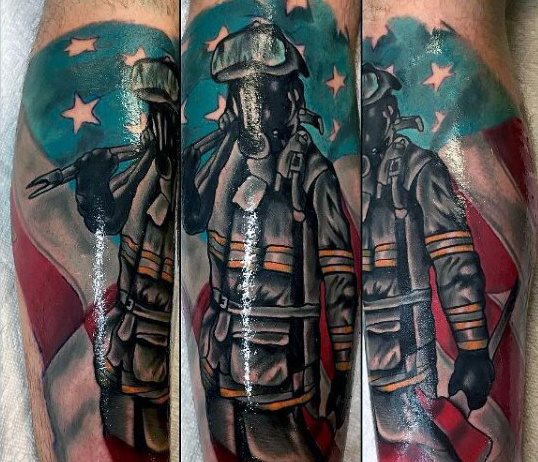tatuaje bombero 103