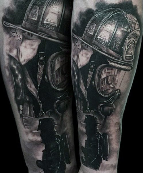 tatuaje bombero 121