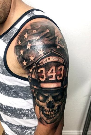 tatuaje bombero 49
