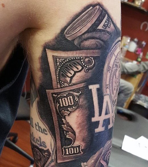 tatuaje dinero 13