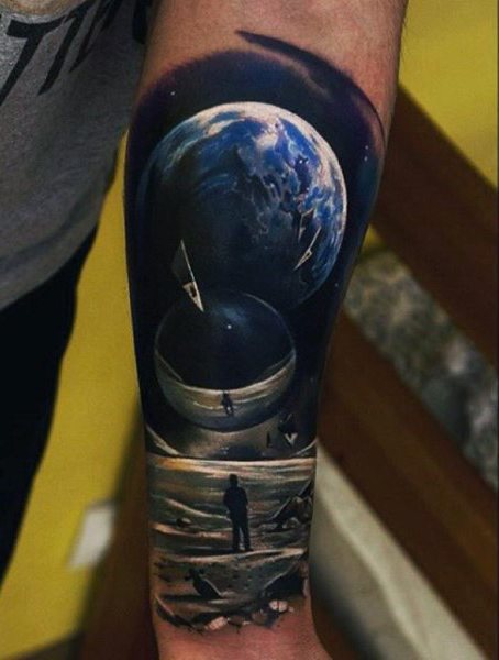 tatuaje espacio sideral 10