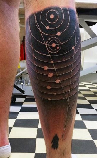 tatuaje espacio sideral 148