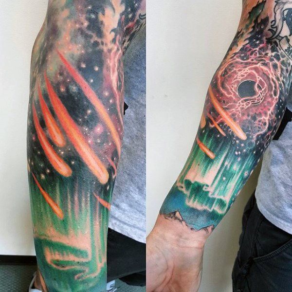tatuaje espacio sideral 154