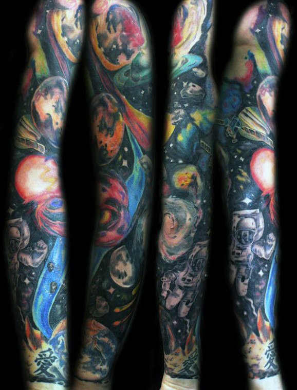 tatuaje espacio sideral 196
