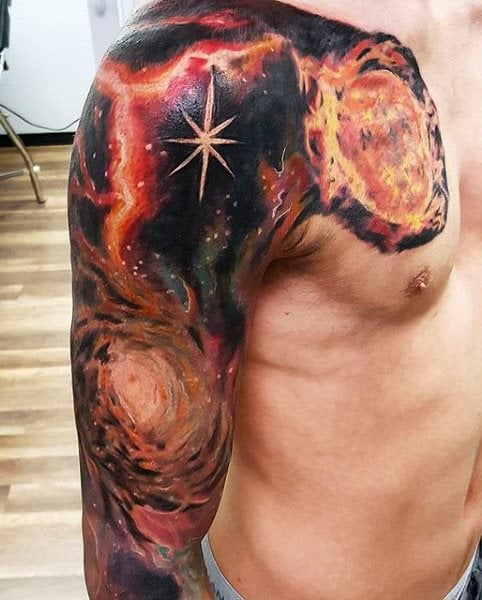 tatuaje espacio sideral 34