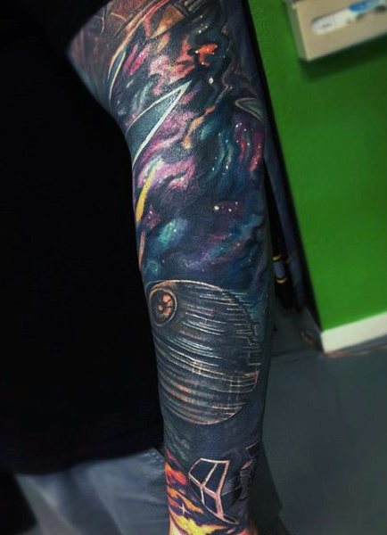 tatuaje espacio sideral 55