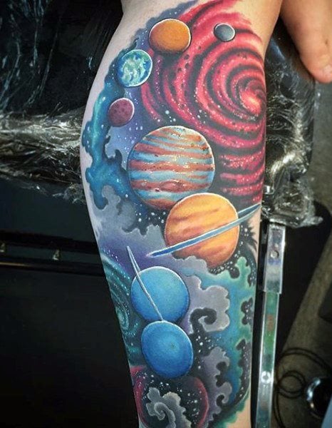 tatuaje espacio sideral 70