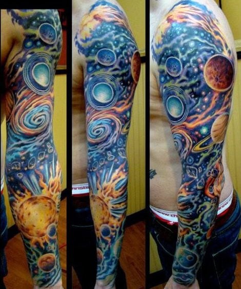 tatuaje espacio sideral 91
