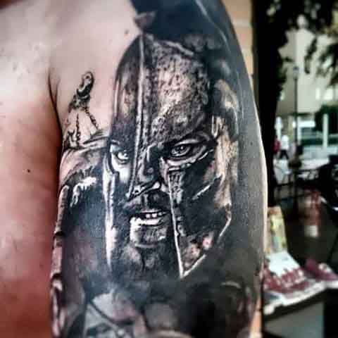 tatuaje espartano 118