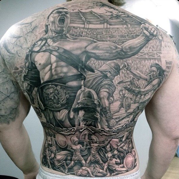 tatuaje gladiador 37