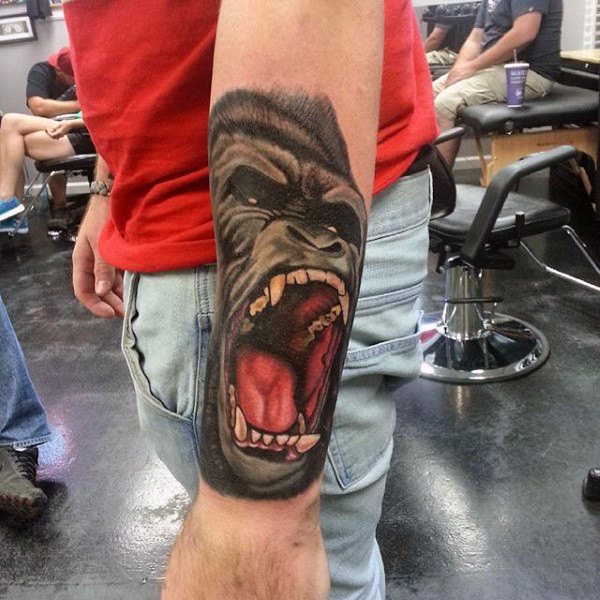 tatuaje gorila 01