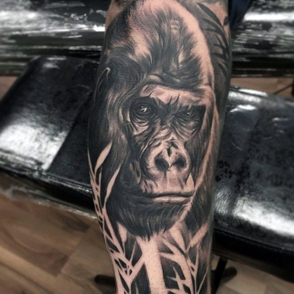 tatuaje gorila 103