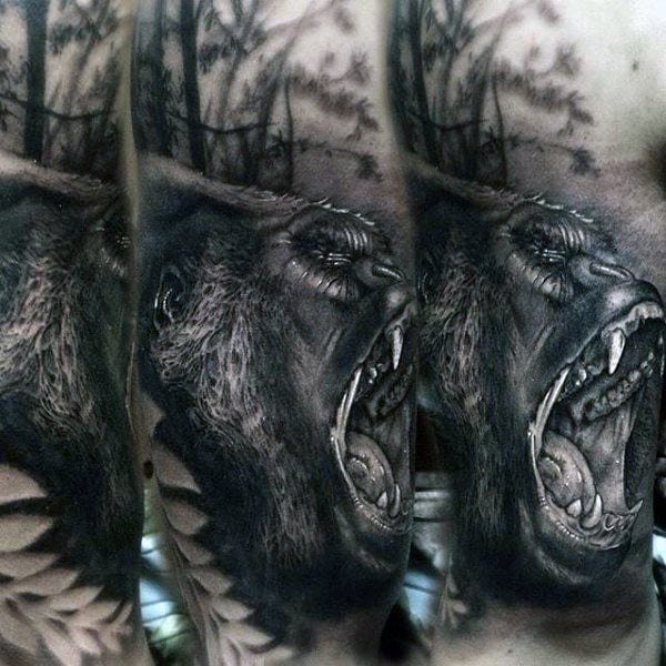 tatuaje gorila 118
