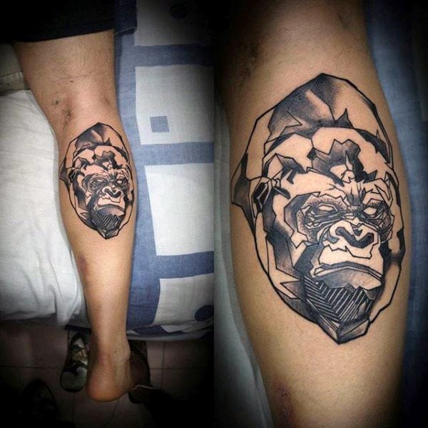 tatuaje gorila 172