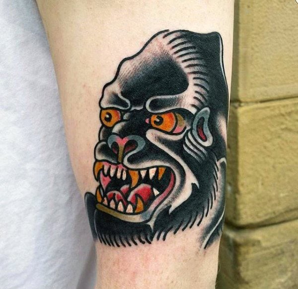 tatuaje gorila 199