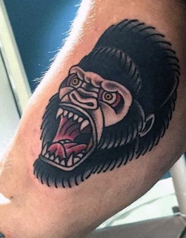 tatuaje gorila 226