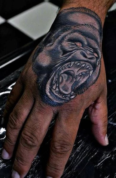 tatuaje gorila 298
