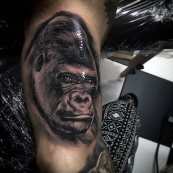 tatuaje gorila 43