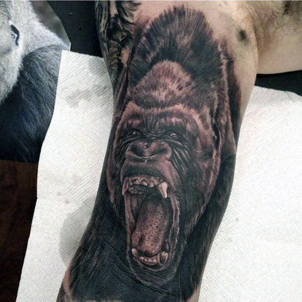 tatuaje gorila 46