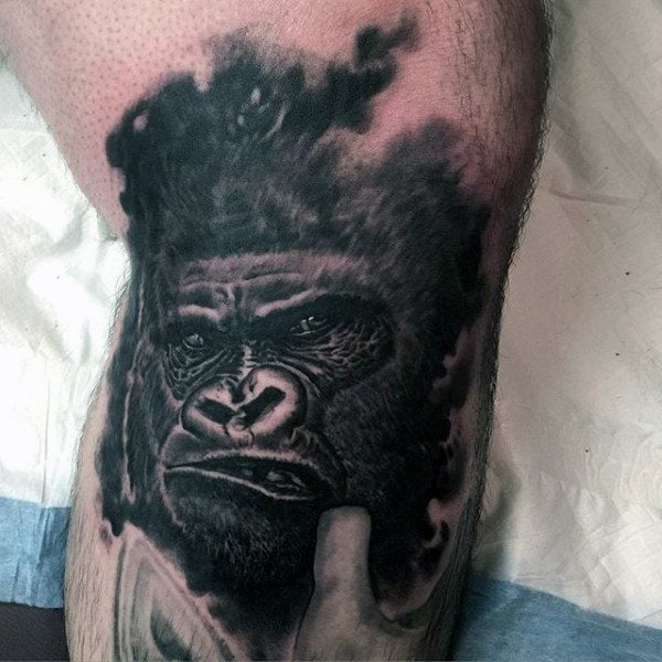 tatuaje gorila 58