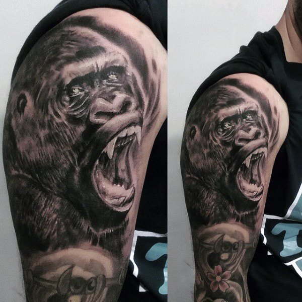tatuaje gorila 94