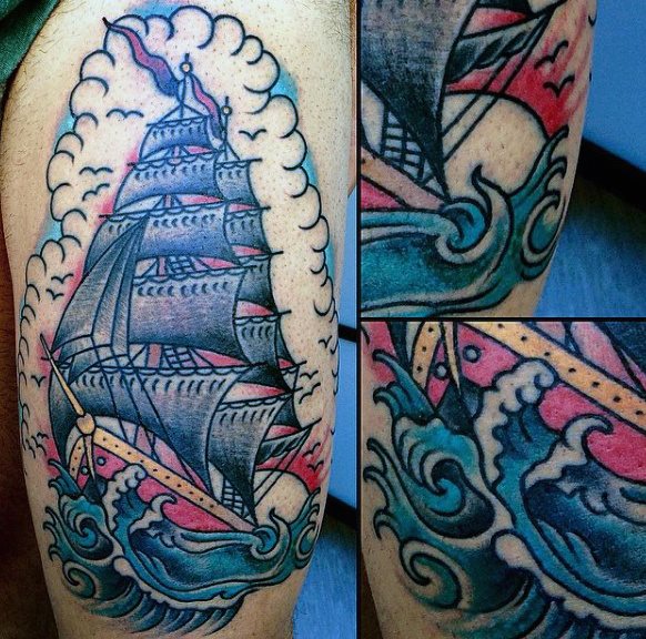 tatuaje marinero 184