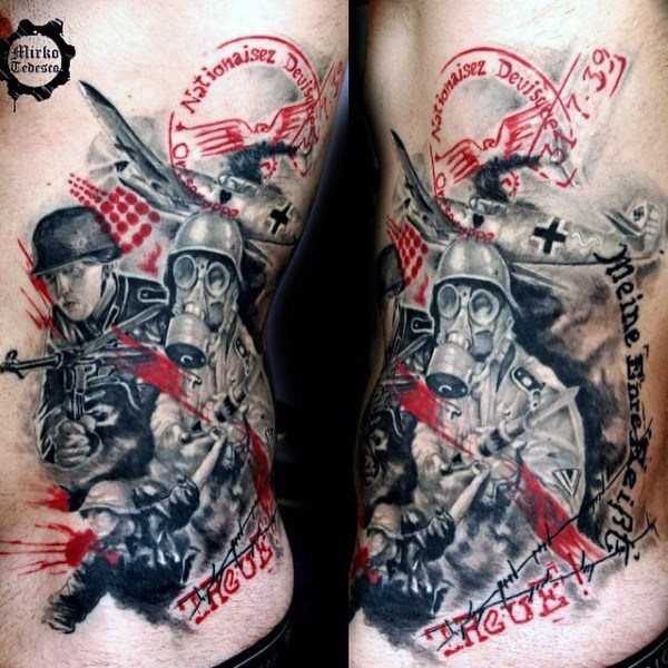 tatuaje militar 109