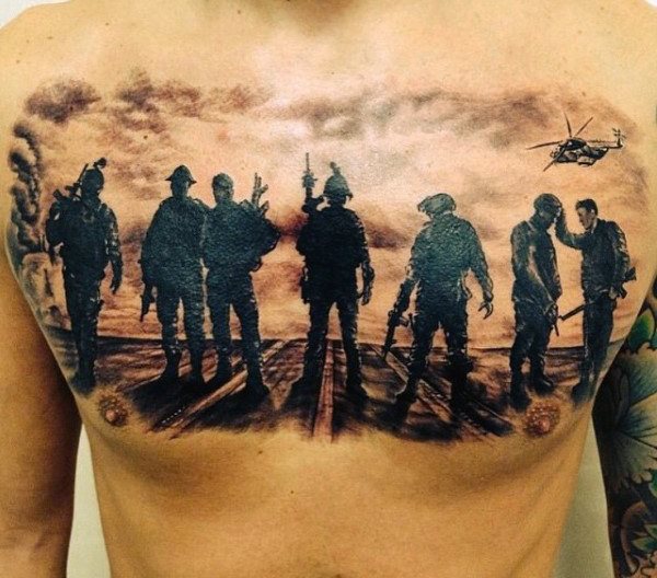 tatuaje militar 184
