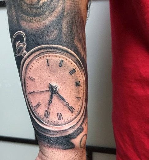 tatuaje reloj 148