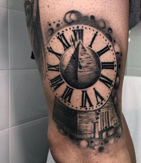tatuaje reloj 196