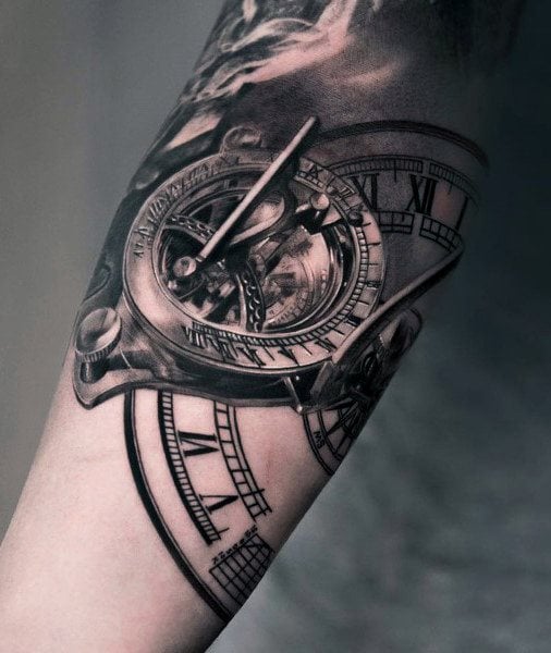 tatuaje reloj 226