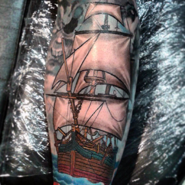 tatuaje velero 148