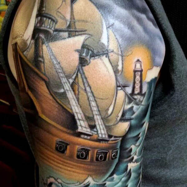 tatuaje velero 19