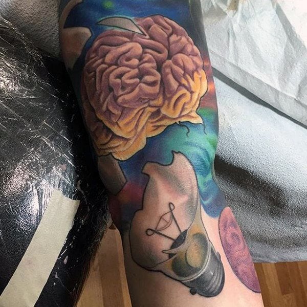 tatuaje cerebro 47