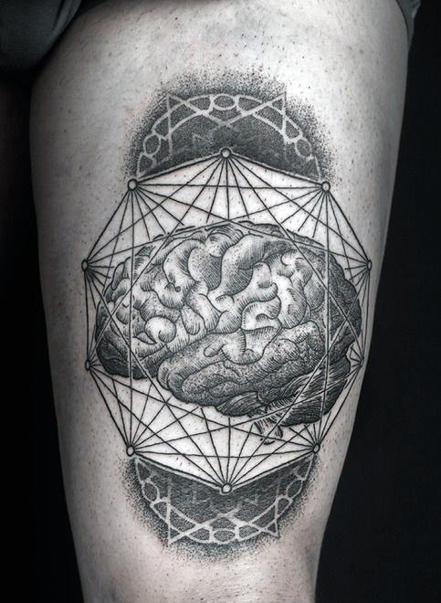 tatuaje cerebro 57