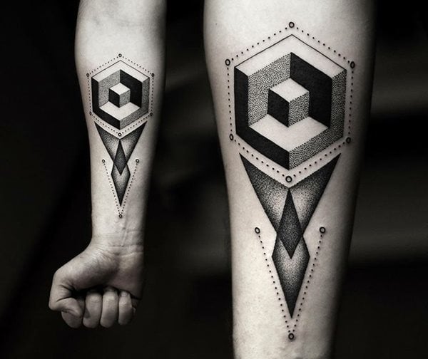 tatuaje geometrico 146