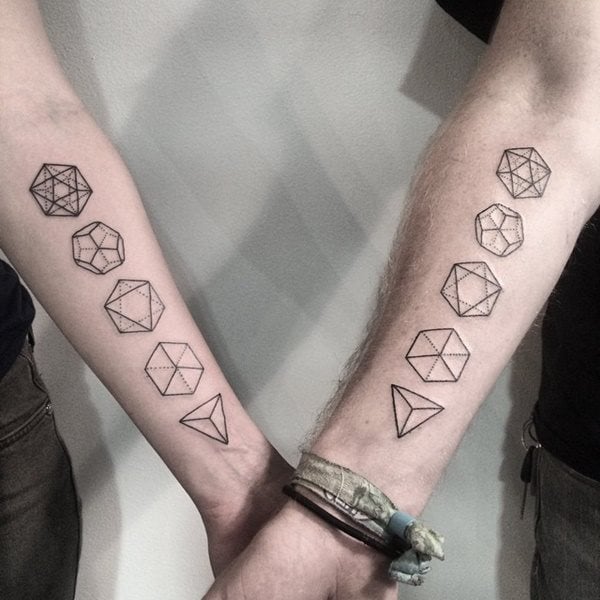 tatuaje geometrico 266