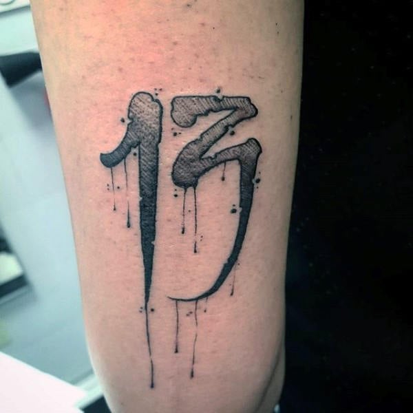 tatuaje numeros 32