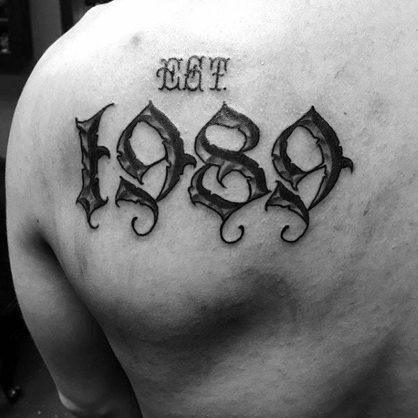 tatuaje numeros 36