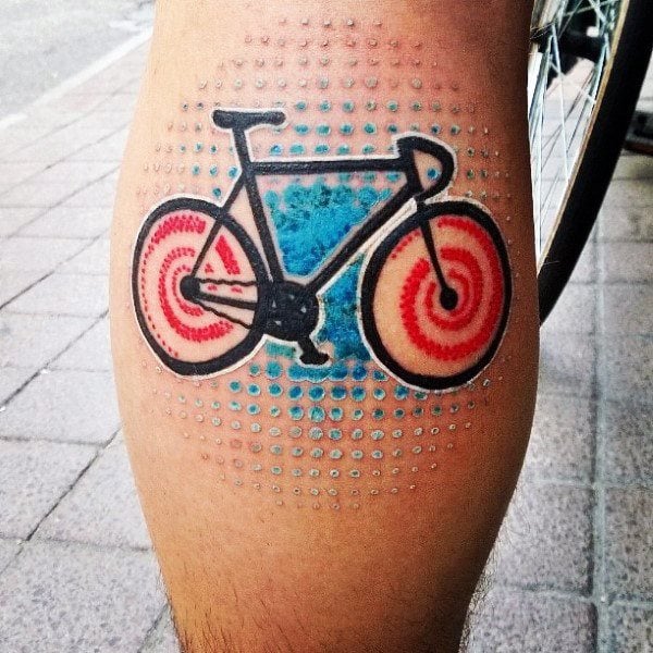 tatuaje bicicleta ciclismo 19