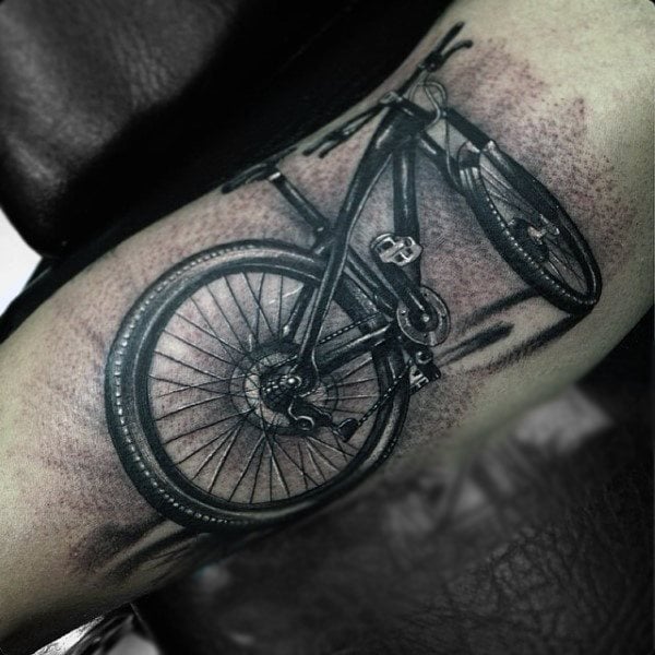 tatuaje bicicleta ciclismo 40