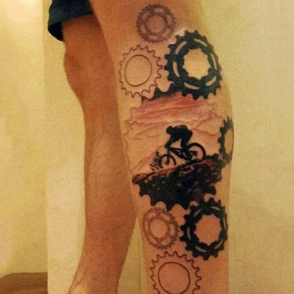tatuaje bicicleta ciclismo 46
